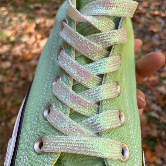 New Converse All Star Light Green High Top Sneakers Size 10.5 Women’s - Picture 5 of 15